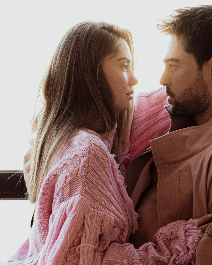 Агата Муцениеце и Иван Чуйков. Фото: социальные сети